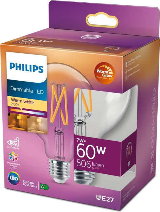 Produktbild Philips Lampe (E27, 7 W, 806 lm, 1 x, A)