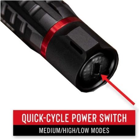 Actual product image Coast XP6R LED torch focussable with rechargeable battery (9 cm, 400 lm)