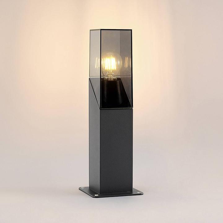 Produktbild Lucande Fiola Garten Leuchte H40 Anthracite (E27, IP54)