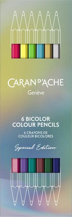 Caran d'Ache Claim Your Style Bicolour special edition (Multicoloured, 6 x)