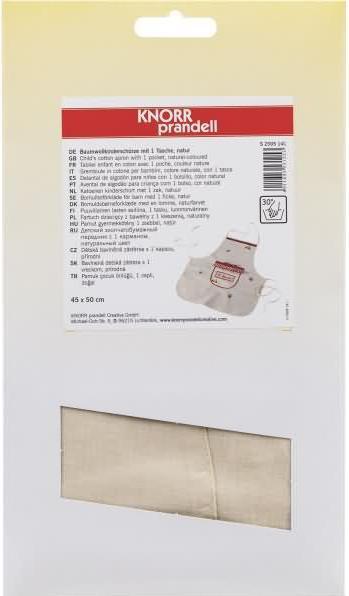 Actual product image Knorr Prandell Cotton children's apron, (W)450 x (H)500 mm