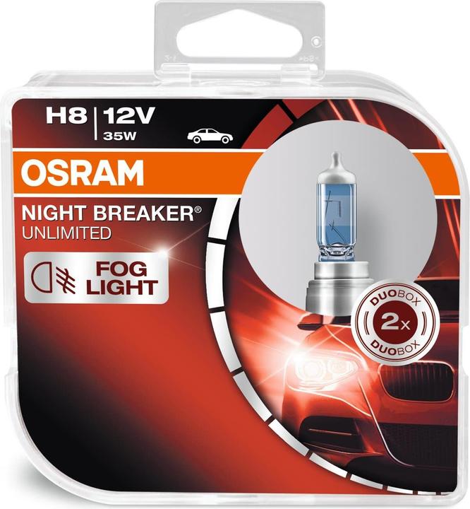 Immagine prodotto Osram Night Breaker Unlimited H8 Duobox (H8)
