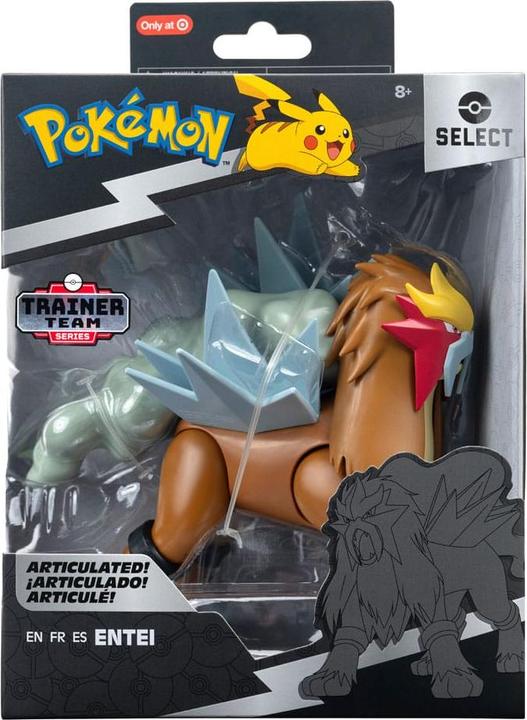 Actual product image Jazwares Pokémon 25th Anniversary Select Action Figure Entei 15 cm