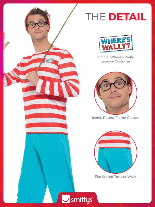 Actual product image Smiffys Where's Walter? Walter. (S)