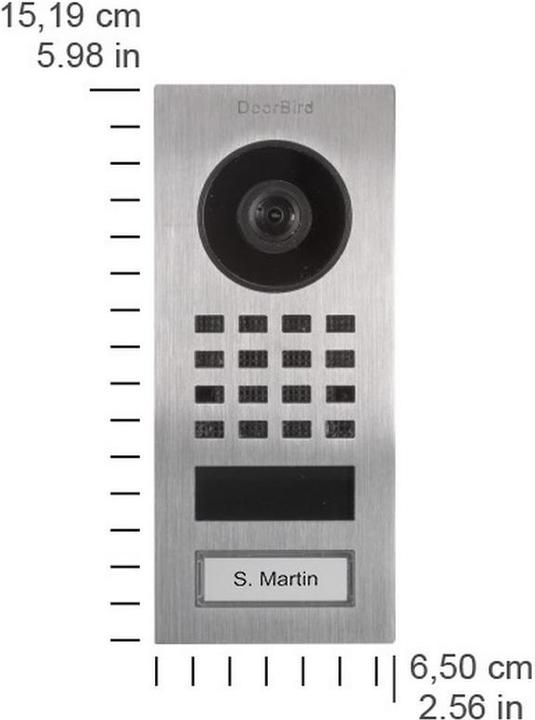 Productafbeelding Doorbird IP-deurintercom D1101V AP (Ethernet, WiFi)
