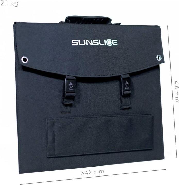 Produktbild Sunslice Tragbares und faltbares Solarpanel 40W (40 W, 2.10 kg)