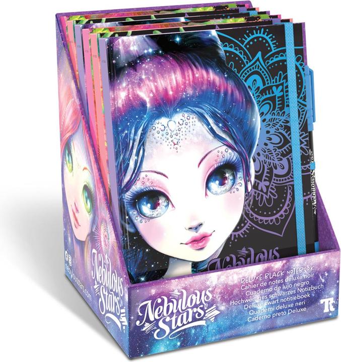 Produktbild Nebulous Stars Hochwertiges schwarzes Notizbuch