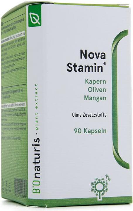 Produktbild Novastamin Mangan, Oliven und Kapernextrakt (90 Stück, Kapseln, 70 g)