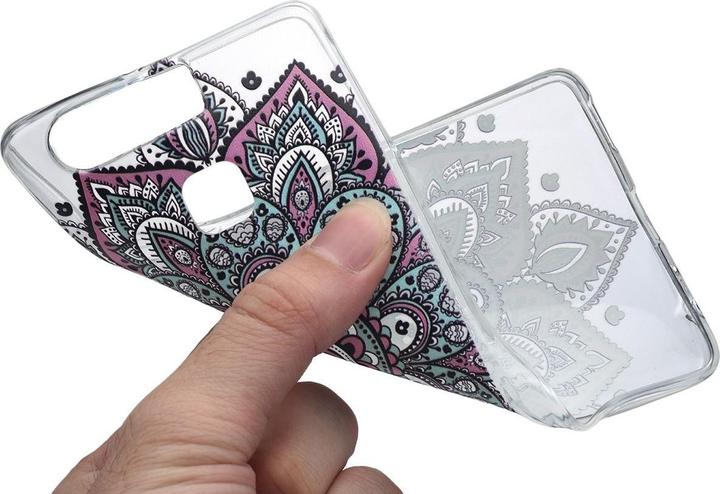Produktbild König Design Henna Cover für Handy Huawei Nova 2 Case Schutz Hülle Silikon Bumper Tattoo Bunt (Huawei Nova 2)
