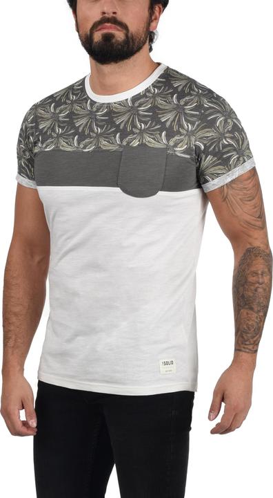 Immagine prodotto Solid Florian T-Shirt Con Disegno Maglietta A Manica Corta Da Uomo Con Girocollo In Cotone 100% (XL)