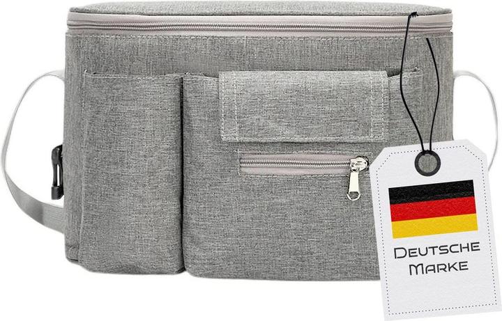 Actual product image König Design Pushchair organiser Pushchair bag Buggy bag Cup holder Changing bag