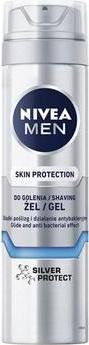 Actual product image NIVEA Men Skin Protection żel do golenia Silver Protect 200ml (200 ml, Shaving cream)