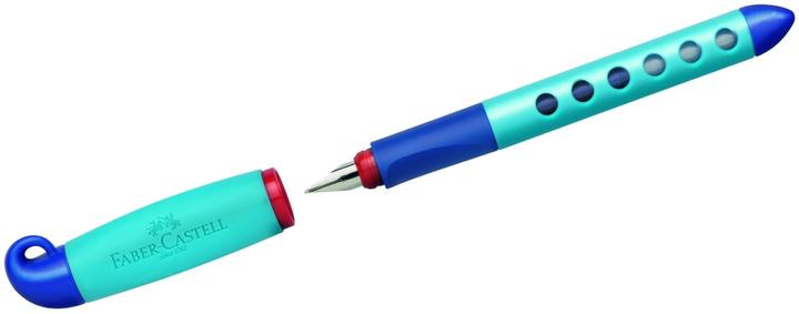 Produktbild Faber-Castell Füllfederhalter Scribolino Medium (M), Dunkelblau Blau (Blau, Dunkelblau, 1 x)