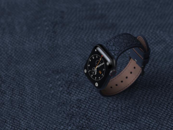 Produktbild Njord Vatn Watch Strap For (40 mm, 41 mm, Lachsleder, Edelstahlverschluss, Veganes Leder)