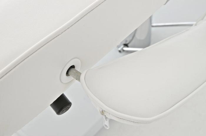 Image du produit Swisshandel24 Fauteuil d'esthétique hydraulique Split, blanc