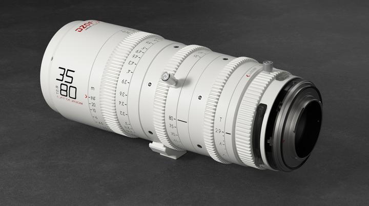 Actual product image Dzofilm Catta Zoom 35-80 T2.9 White for E Mount (FF) (Sony E, full size)