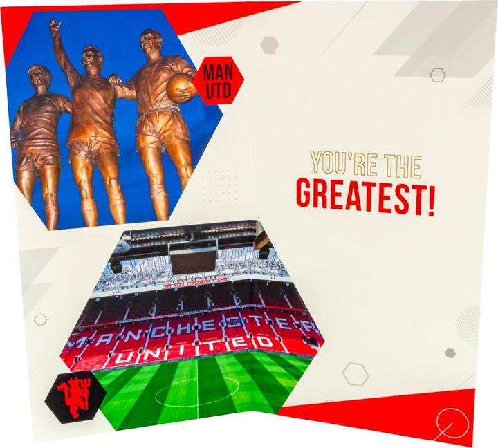 Image du produit Manchester United FC - Carte d'anniversaire DAD (1 pcs)
