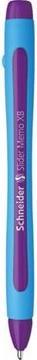 Produktbild Schneider Kugelschreiber Slider Memo (Violett, Blau, 1 x)