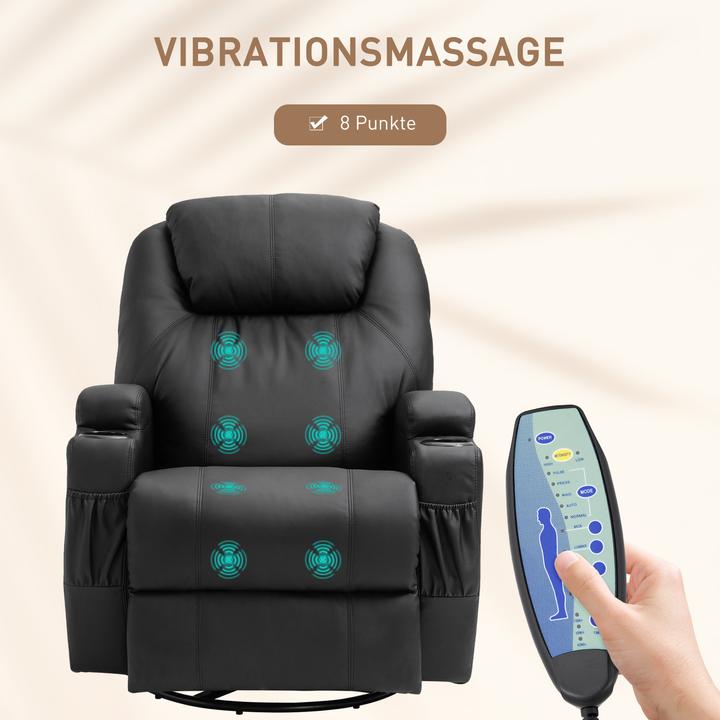 Produktbild Homcom Massagesessel mit Liegefunktion