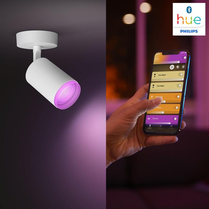 Actual product image Philips Hue Fugato Base BT (1400 lm, GU10)
