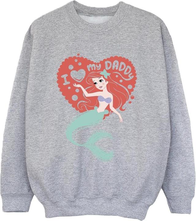 Disney The Little Mermaid Love Daddy Sweatshirt Jungen