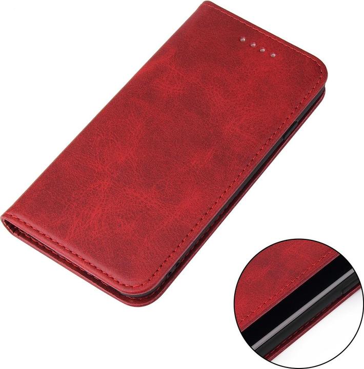 Image du produit Cover-Discount iPhone SE / 8 / 7 - Stand Flip Case étui rouge (Apple iPhone SE)