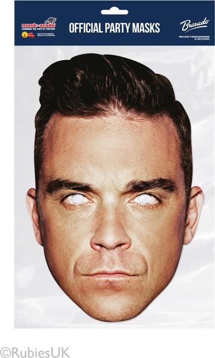 Actual product image Mask-arade Robbie Williams mask