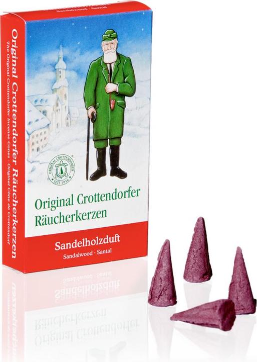 Actual product image Crottendorfer 1003 - Incense cones sandalwood scent M, 24 pieces