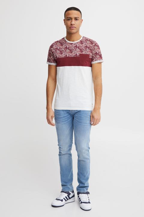 Immagine prodotto Solid Florian T-Shirt Con Disegno Maglietta A Manica Corta Da Uomo Con Girocollo In Cotone 100% (XL)