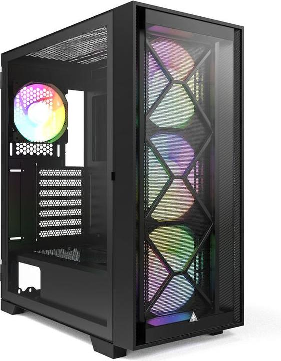 Actual product image Montech Air 1000 Premium Black (mATX, ATX, Mini-ITX)