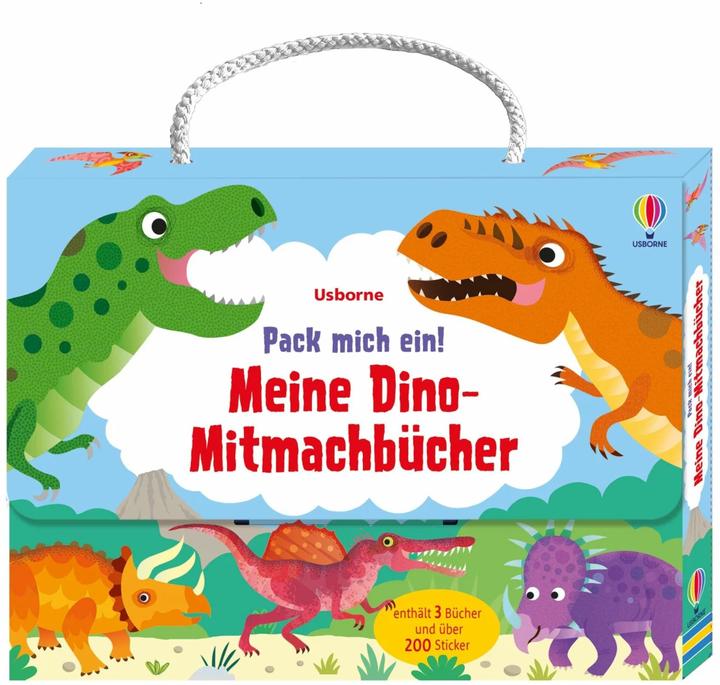 Produktbild Pack mich ein! Meine Dino-Mitmachbücher