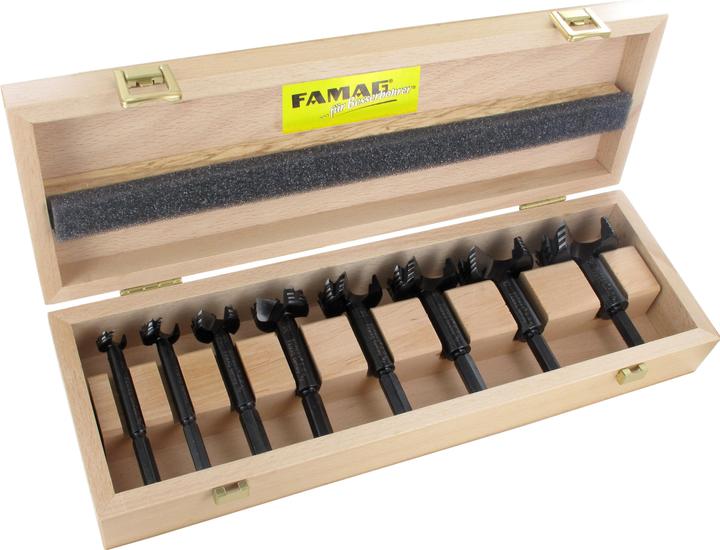 Famag Forstnerb. Satz 15-50 (15 mm, 20 mm, 25 mm, 30 mm, 35 mm, 40 mm, 45 mm, 50 mm)