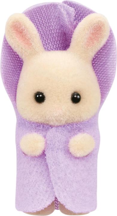 Actual product image Epoch Les triplés Lapin Crème et accessoires de bain