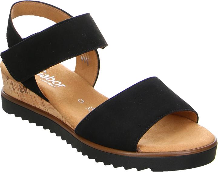 Actual product image Gabor Dames Sandalen - zwart (47)