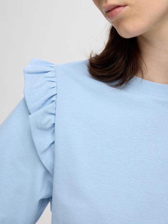 Actual product image Selected Femme Ruched T-Shirt (S)