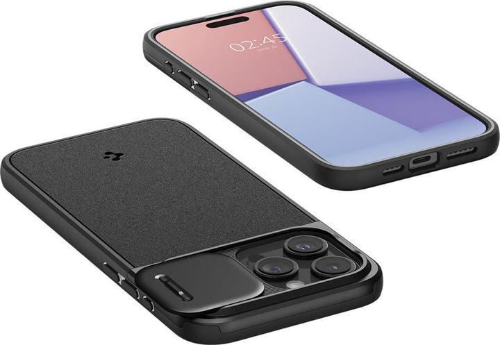 Actual product image Spigen Optik Armor (MagFit) (Apple iPhone 15 Pro Max)