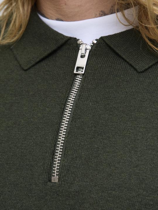 Produktbild Jack & Jones Jjeemil Knit Polo Half Zip Ls Noos (L)