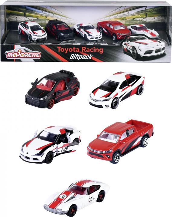 Produktbild Majorette Toyota Racing 5 Pieces Giftpack