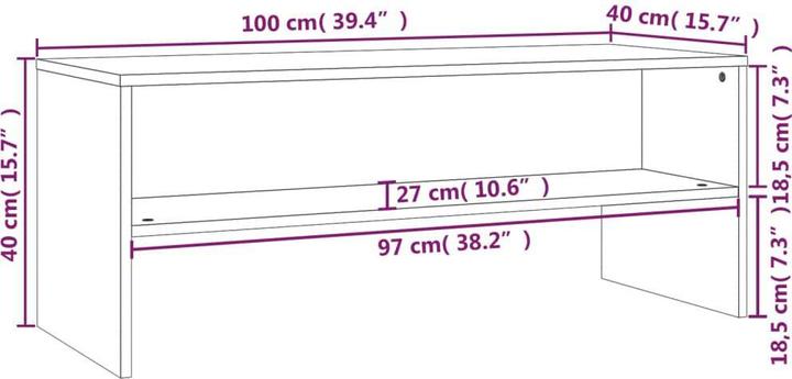 Image du produit VidaXL Brock (100 x 40 x 40 cm)