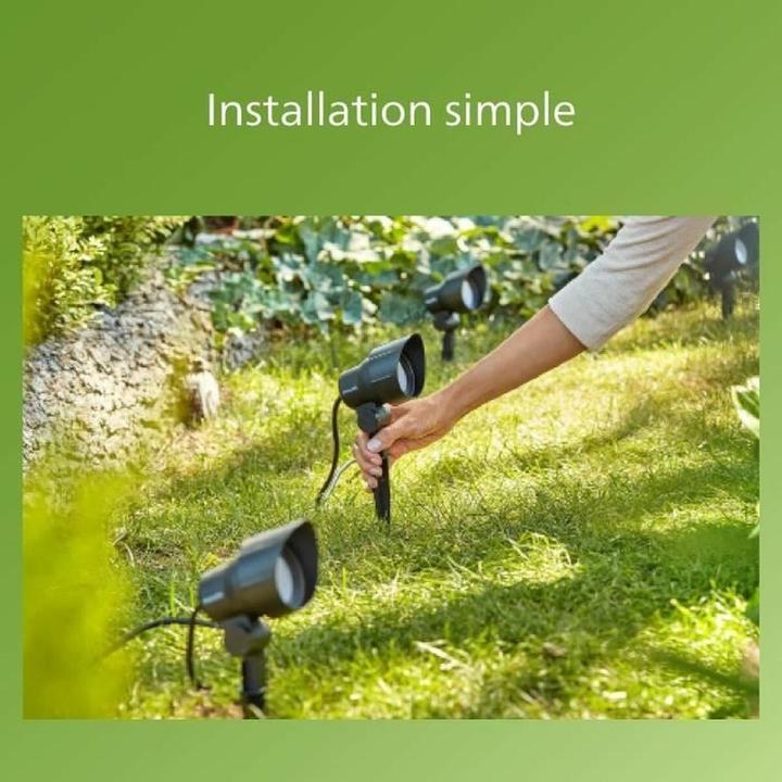 Produktbild Philips Outdoor Niedervolt Spot (600 lm, IP44)