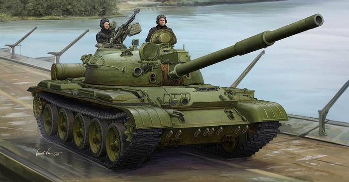 Actual product image Trumpeter Russian T-62 Mod.1975 (Mod.1972+KTD2)...
