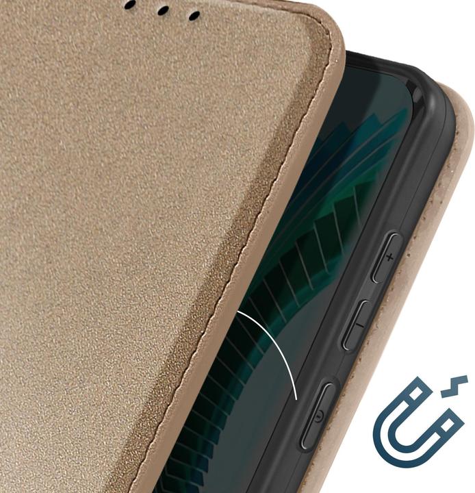 Image du produit Avizar Classic Edition, couverture arrière avec rabat magnétique Series (Honor Magic6 Lite)