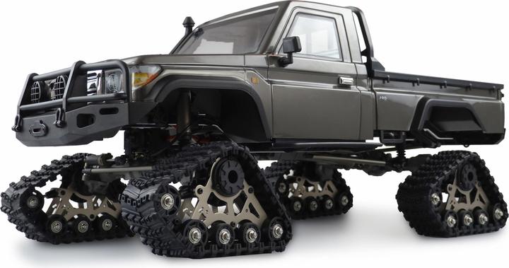 Produktbild Amewi AMXRock RCX8PT Elektro Brushed Crawler Kette 1:8 RTR grau (RTR Ready-to-Run)