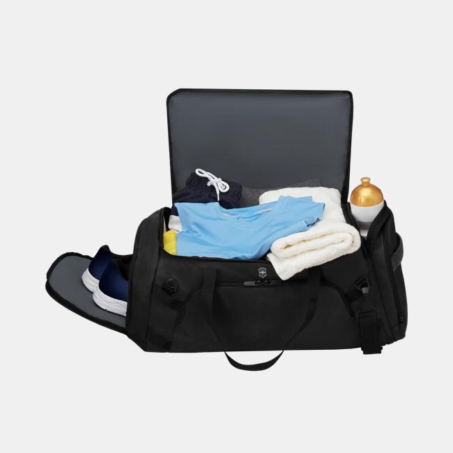 Actual product image Victorinox Vx Sport EVO, 2-in-1 Backpack/Duffel, Black/Black (57 l)