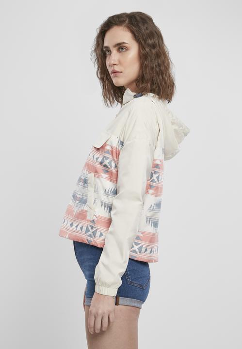 Actual product image Urban Classics Ladies Extended Shoulder Pull Over Jacket (S)