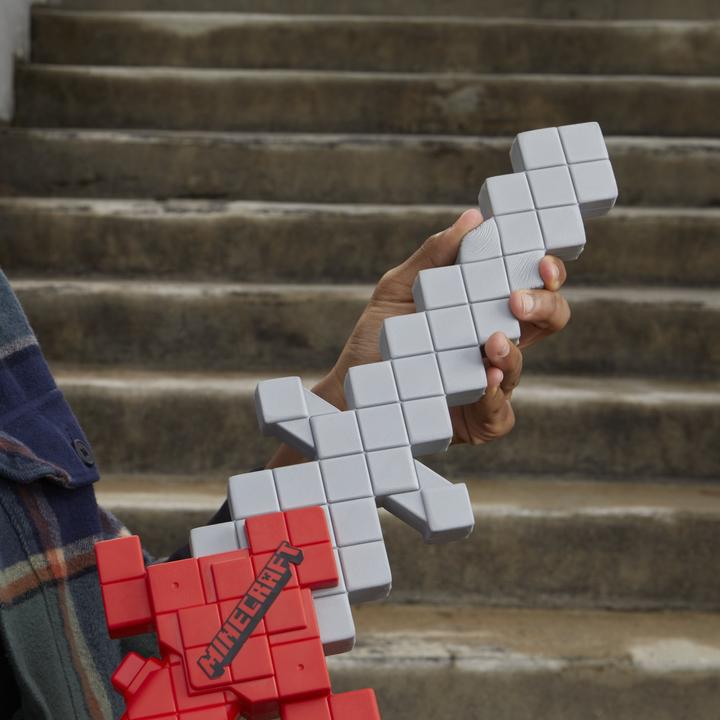Actual product image Nerf Minecraft Heartstealer Sword