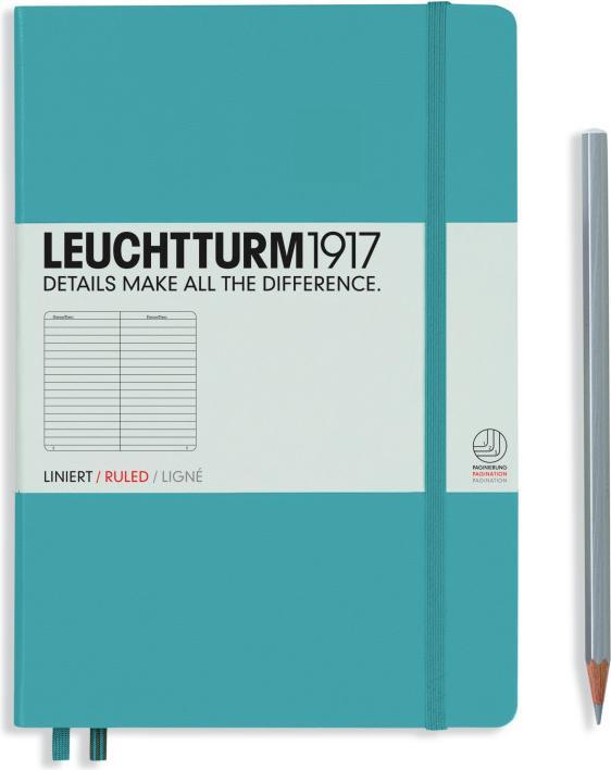 Produktbild Leuchtturm1917 Notizbuch (A5, Liniert, Harter Einband)