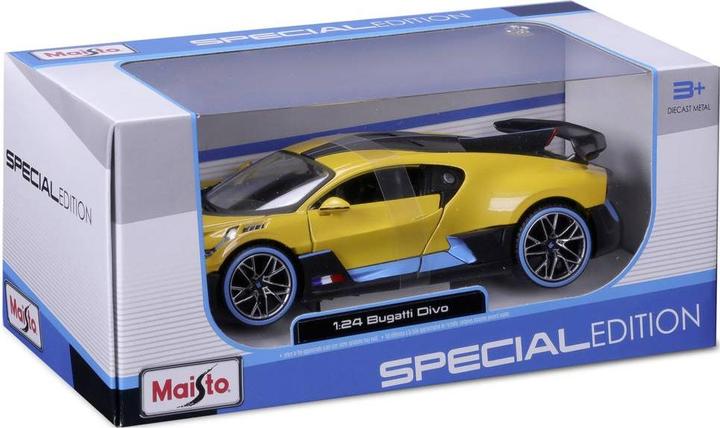 Produktbild Maisto Bugatti Divo 1/24 gelb