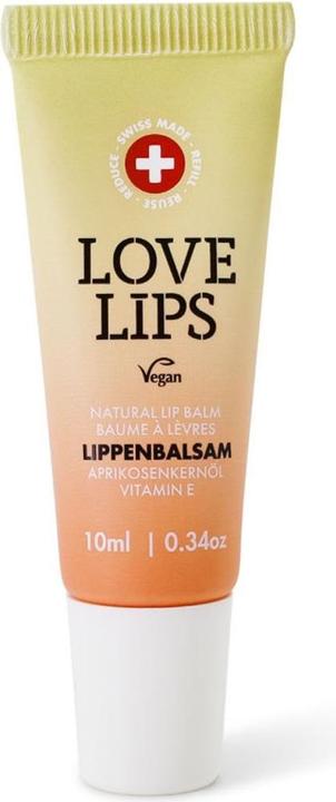 ReUseMe LOVE LIPS Lippenbalsam natürlich mit Aprikosenkernöl und Echinacea parfümfrei Bals (Balsam, 10 ml)