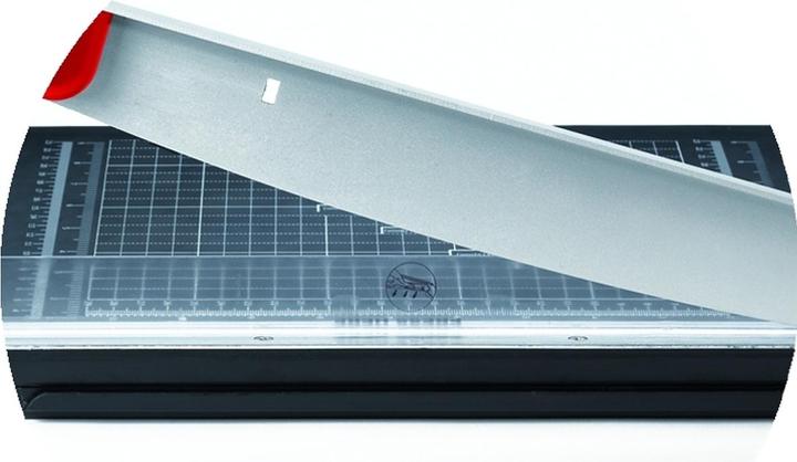 Produktbild Ecobra Dual-Schneidemaschine Tischgrösse mm: 520 x 270 x 70, Schnitthöhe: max. 1,0 mm, Gewicht: 2,28 kg (10 Blätter, A4)
